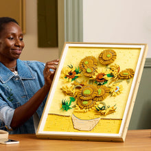 LEGO® Art Vincent van Gogh – Sunflowers Wall Artwork Building Set and Home Decor Idea 31215