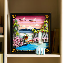 LEGO® Art Japanese Cherry Blossom Landscape - Wall Art and Aesthetic Room Decor - 31218