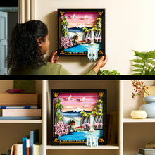 LEGO® Art Japanese Cherry Blossom Landscape - Wall Art and Aesthetic Room Decor - 31218