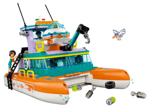 LEGO Friends Sea Rescue Boat 41734 Building Toy Set