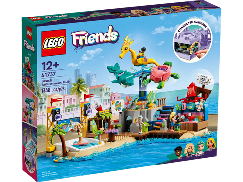 LEGO Friends Beach Amusement Park 41737 Building Toy Set