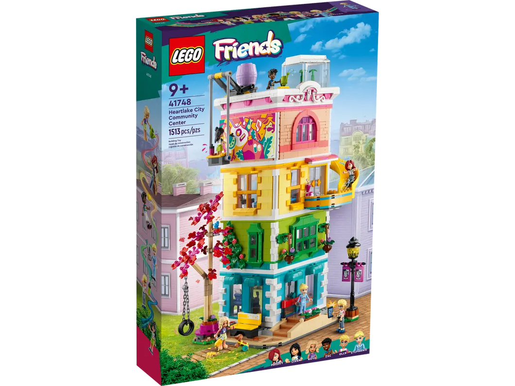 LEGO Friends Heartlake City Community Center 41748 Building Toy Set