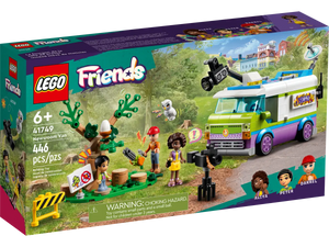LEGO Friends Newsroom Van 41749 Building Toy Set