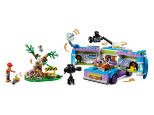LEGO Friends Newsroom Van 41749 Building Toy Set