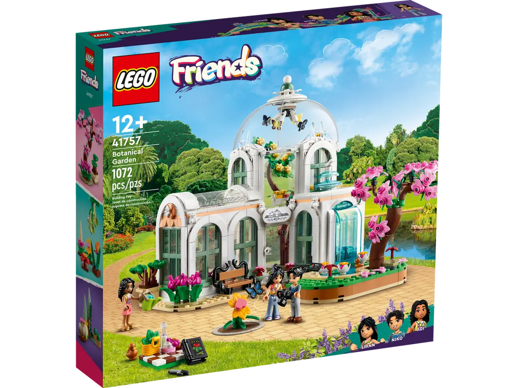 LEGO Friends Botanical Garden 41757 Building Toy Set