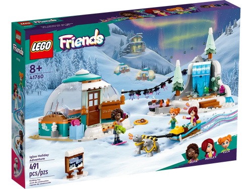 LEGO Friends Igloo Holiday Adventure 41760 Building Toy Set