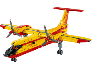 LEGO Technic Firefighter Aircraft Building Toy, Model Airplane Set 42152