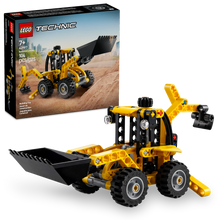 LEGO® Technic™ Backhoe Loader Construction Toy Buildable Vehicle Set for Kids 42197
