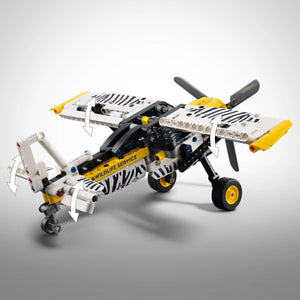 LEGO® Technic™ Bush Plane Aircraft Toy, Airplane Model, Engineering Vehicle Gift Set for Kids 42198