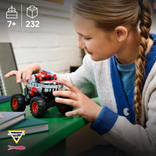 LEGO® Technic™ Monster Jam™ ThunderROARus™ Pull-Back Truck Toy, Motorsport Vehicle Playset 42200