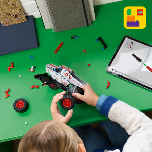 LEGO® Technic™ Monster Jam™ ThunderROARus™ Pull-Back Truck Toy, Motorsport Vehicle Playset 42200