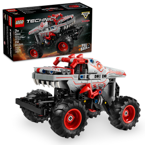 LEGO® Technic™ Monster Jam™ ThunderROARus™ Pull-Back Truck Toy, Motorsport Vehicle Playset 42200