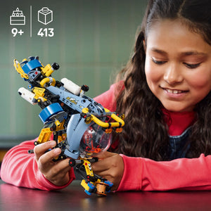 LEGO® Technic™ Deep-Sea Research Submarine Toy Set for Kids Who Love Engineering and Science 42201
