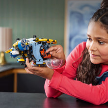 LEGO® Technic™ Deep-Sea Research Submarine Toy Set for Kids Who Love Engineering and Science 42201