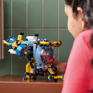LEGO® Technic™ Deep-Sea Research Submarine Toy Set for Kids Who Love Engineering and Science 42201