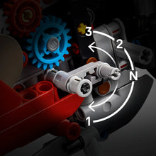 LEGO® Technic™ Ducati Panigale V4 S Motorcycle Model Building Set, Buildable Vehicle 42202