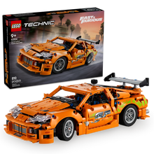 LEGO® Technic™ Fast and Furious Toyota Supra MK4 Toy Sports Car Model Kit, Vehicle Set 42204