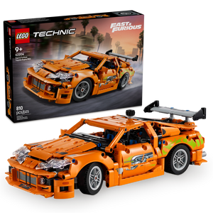 LEGO® Technic™ Fast and Furious Toyota Supra MK4 Toy Sports Car Model Kit, Vehicle Set 42204