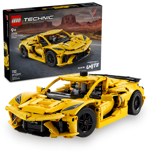 LEGO® Technic™ Chevrolet Corvette Stingray Car Model Kit, Sports Vehicle Toy Set 42205