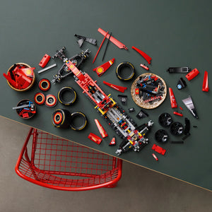 LEGO® Technic™ Ferrari SF-24 F1 Car Model Kit for Adults, Build Your Own Racing Vehicle Set 42207