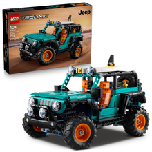 LEGO® Technic™ Jeep® Wrangler Rubicon SUV - Model Car Kit - Jeep Branded Building Set with Duck 42227