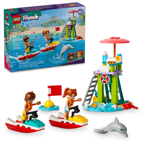 LEGO® Friends Beach Water Scooter Lifeguard Toy Set for Kids, Learning and Imaginative Play 42623