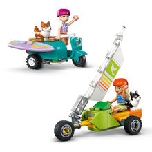 LEGO® Friends Surfing Dogs and Scooter Adventure Building Toy, Corgi Role Play with Surfboard 42641