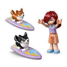 LEGO® Friends Surfing Dogs and Scooter Adventure Building Toy, Corgi Role Play with Surfboard 42641