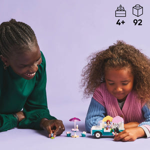 LEGO® Friends Heartlake City Ice Cream Truck Toy, Pretend-Play Building Kit for Creative Fun 42644