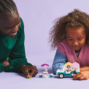 LEGO® Friends Heartlake City Ice Cream Truck Toy, Pretend-Play Building Kit for Creative Fun 42644