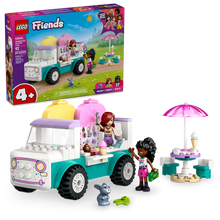 LEGO® Friends Heartlake City Ice Cream Truck Toy, Pretend-Play Building Kit for Creative Fun 42644