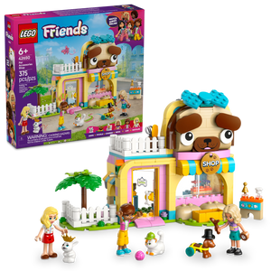 LEGO® Friends Pet Accessories Shop Toy Building Playset, Pretend-Play Set with Animal Figures 42650
