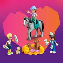 LEGO® Friends Horse and Pet Vet Clinic Pretend-Play Toy with 3 Minidolls and 5 Animal Figures 42651