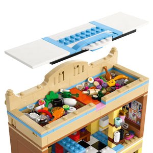 LEGO® Friends Restaurant and Cooking School Pretend-Play Role-Play Toy Building Kit 42655