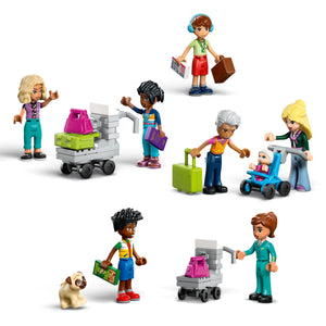 LEGO® Friends Heartlake City Airport and Airplane Building Kit Playset with Minidolls and Dog 42656