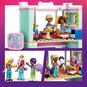 LEGO® Friends Hair Salon and Accessories Store, Creative Pretend-Play Building Toy Set 42662