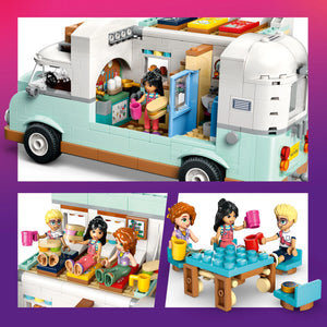 LEGO® Friends Friendship Camper Van Adventure Role-Play Building Set, Motor Home Toy 42663