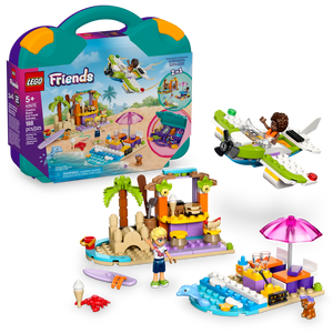 LEGO® Friends Creative Beach and Travel Suitcase Buildable Toy, Pretend-Play Set for Role Play 42672