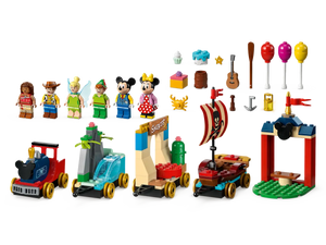 LEGO Disney 100 Celebration Train Building Toy 43212