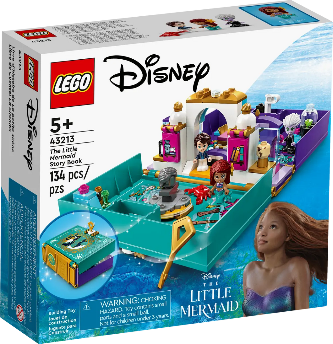 LEGO Disney The Little Mermaid Story Book 43213 Fun Playset