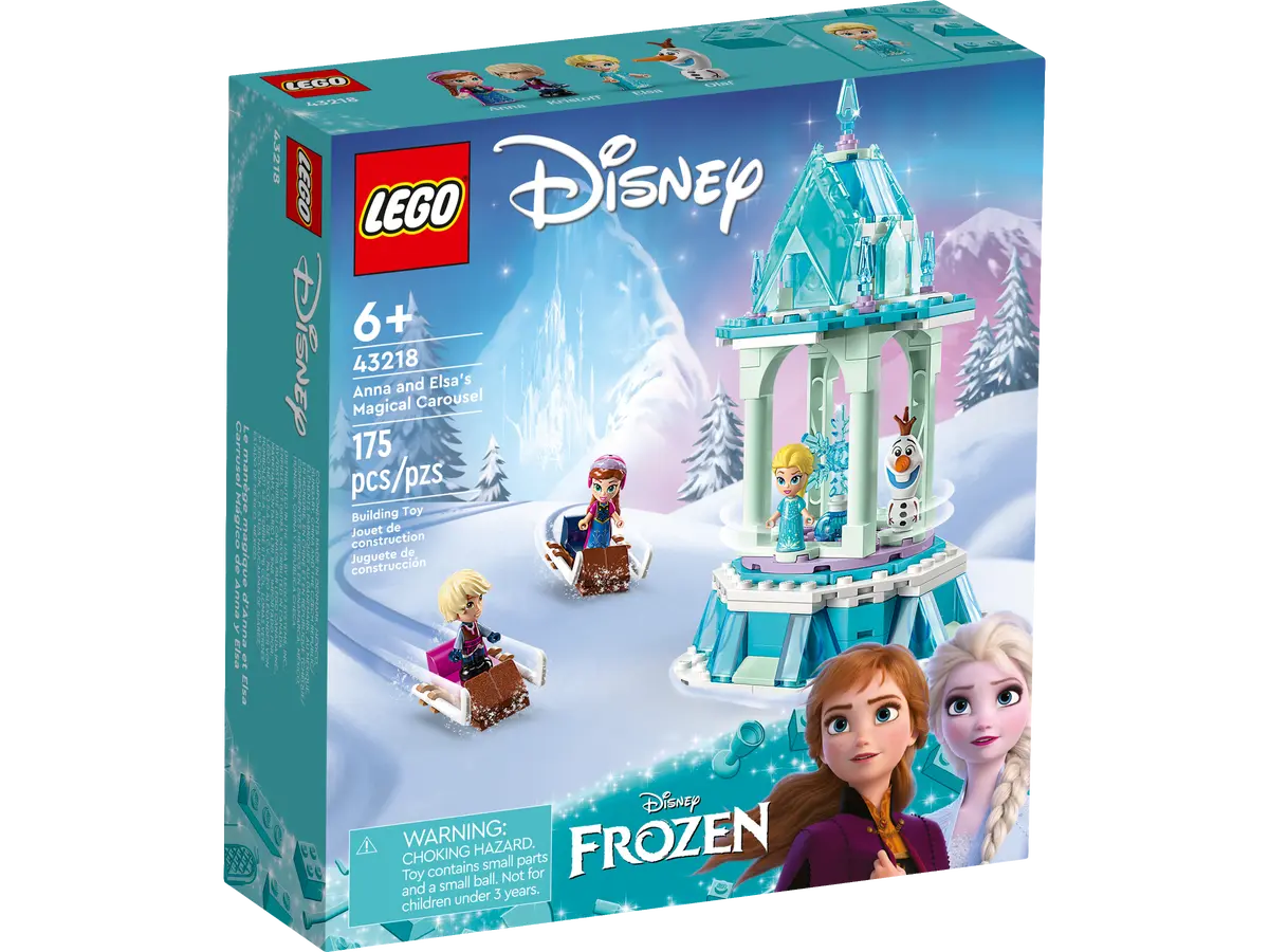 Lego Disney Anna And Elsa s Magical Carousel 43218