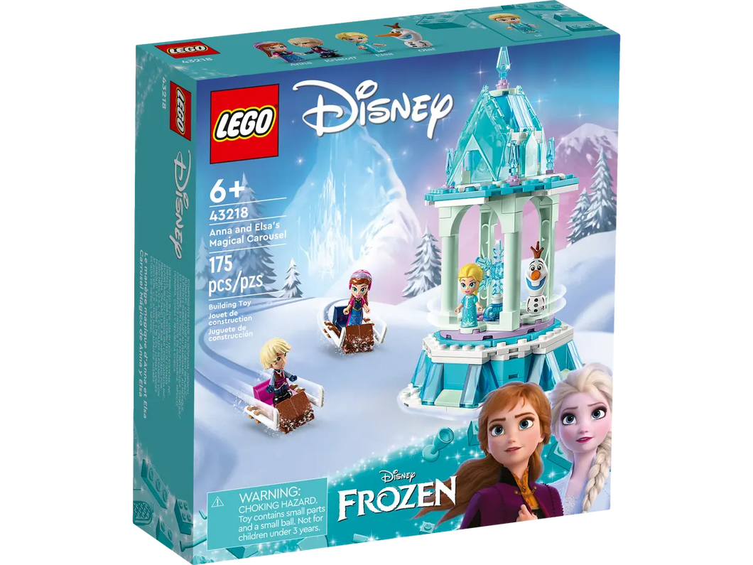 Lego Disney Anna And Elsa s Magical Carousel 43218