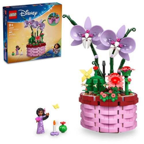 LEGO® ǀ Disney Encanto Isabela’s Flowerpot with Buildable Flower Toy and Movie Character 43237