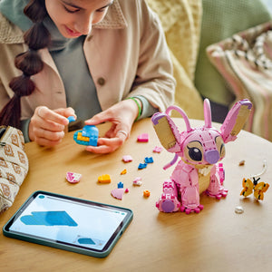 LEGO® ǀ Disney Angel Lilo & Stitch Building Toy for Girls, Boys and Kids, Fun Gift-Giving Idea 43257