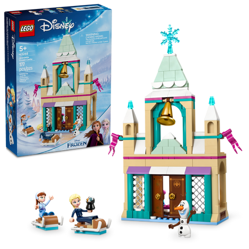 LEGO® ǀ Disney Frozen Arendelle Frozen Castle Building Playset, Model Kit with Elsa Minidoll 43265