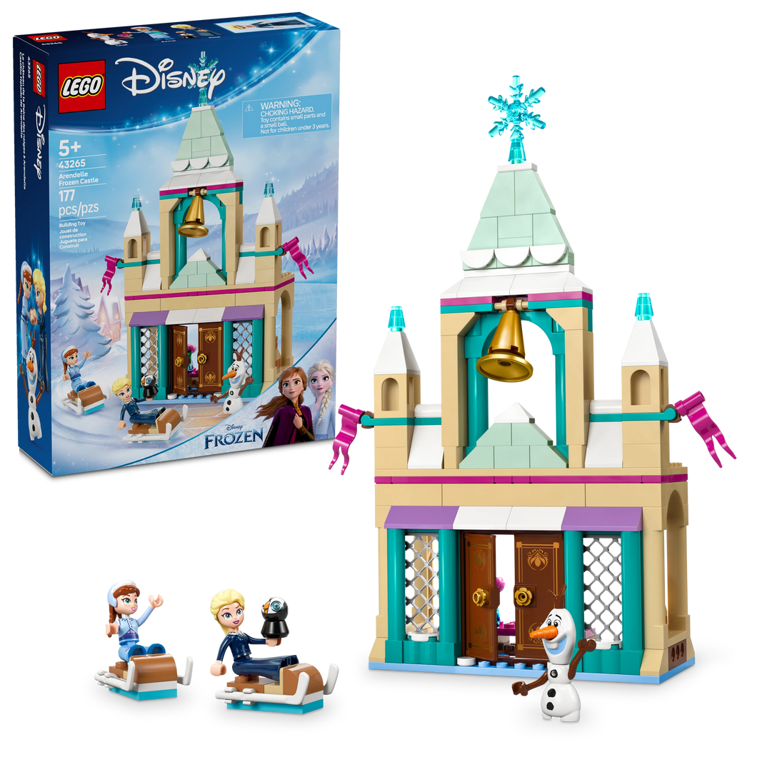 LEGO® ǀ Disney Frozen Arendelle Frozen Castle Building Playset, Model Kit with Elsa Minidoll 43265
