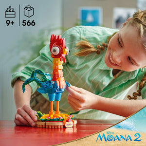 LEGO® ǀ Disney Moana 2 Heihei Buildable Animal Model, Building Playset 43272