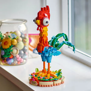 LEGO® ǀ Disney Moana 2 Heihei Buildable Animal Model, Building Playset 43272