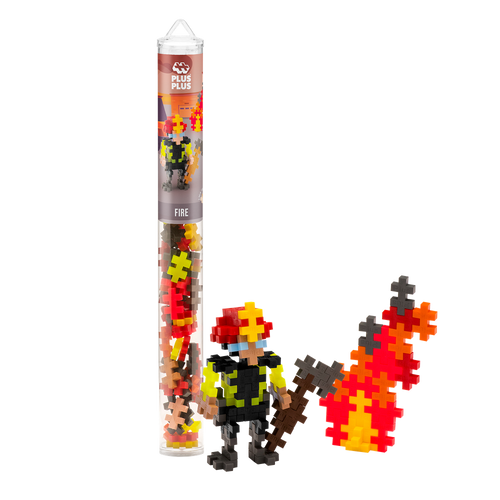 Plus-Plus Tube - FIREFIGHTER - 70pcs