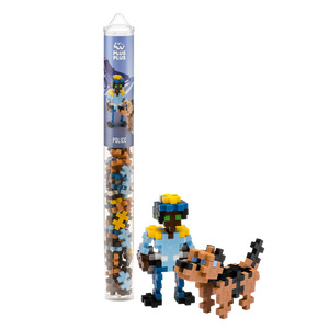 Plus-Plus Tube - POLICE - 70pcs